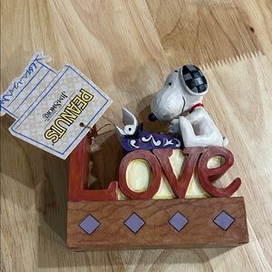 💗NEW Jim Shore Peanuts Snoopy Love 4.5”x5” Enesco💗